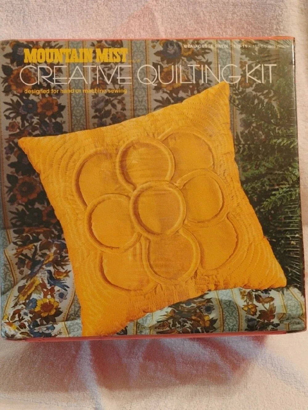 Creative Quilting Kit Pillow